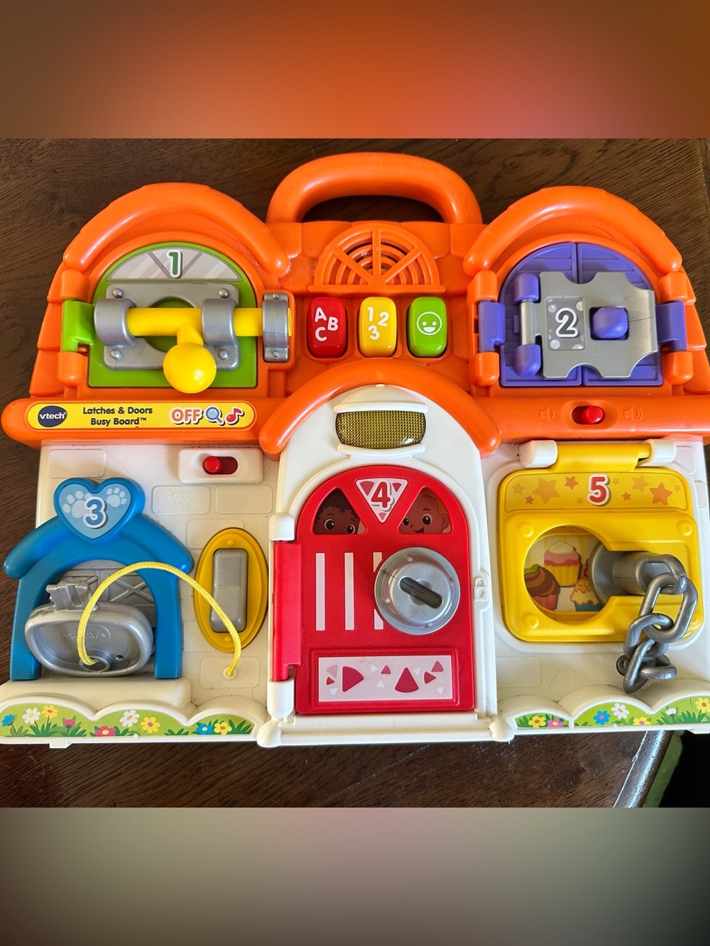 VTech Latches & Doors Busy Board